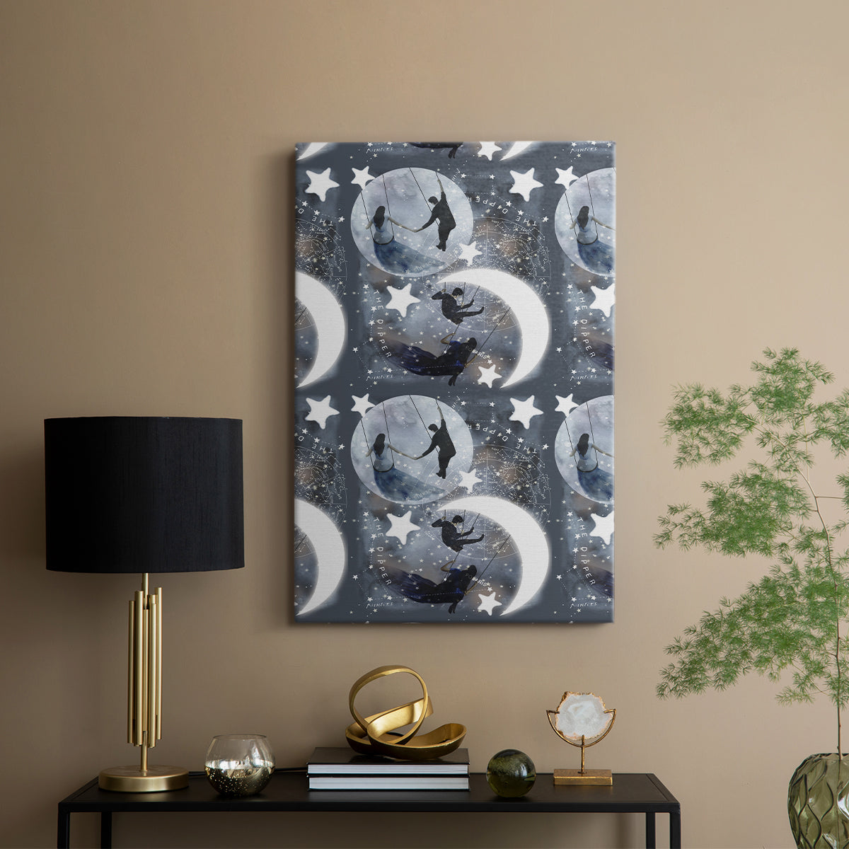 Celestial Love Collection E - Canvas Art Print