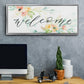 Welcome - Floater Framed Canvas Print