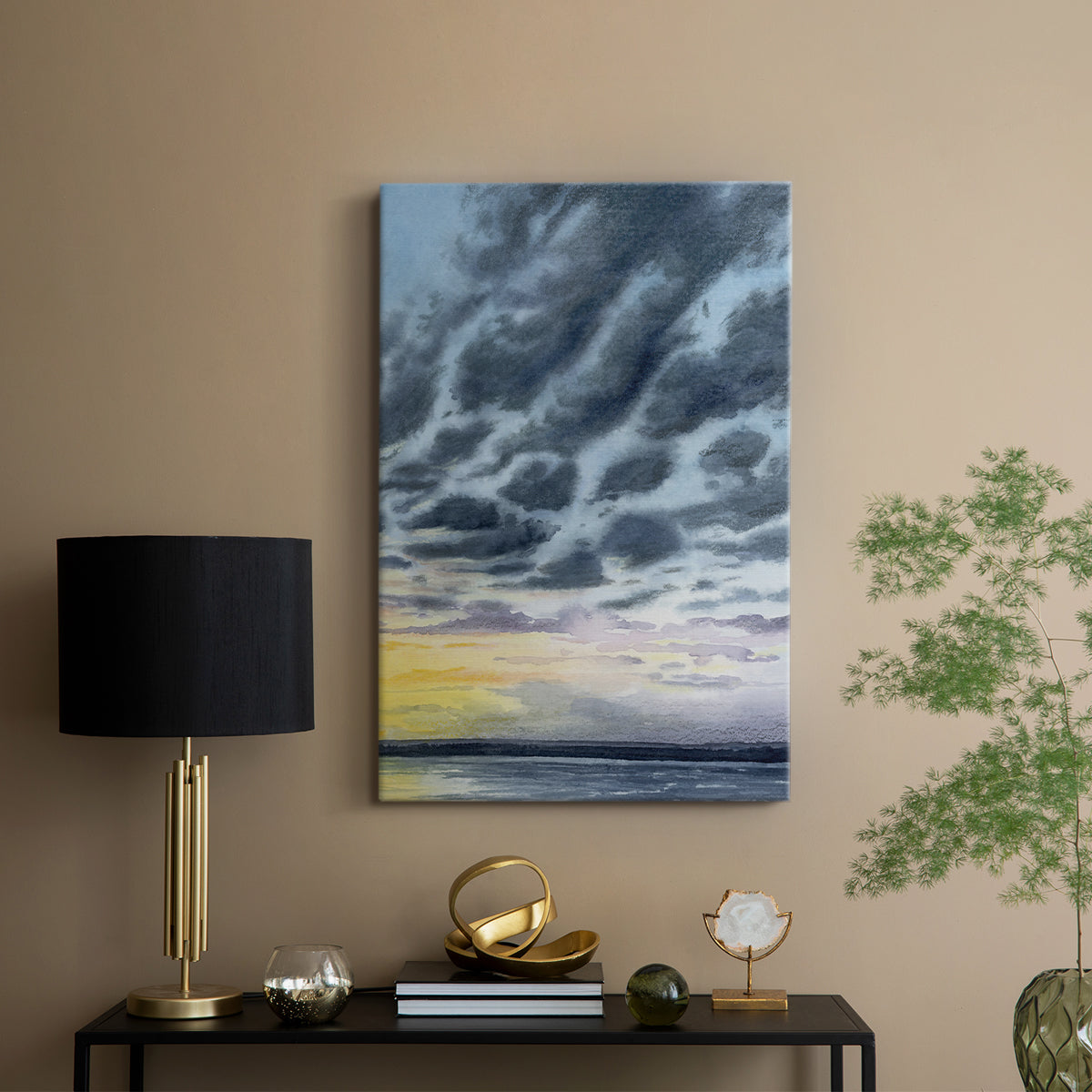 Anastasia Island Sunset II - Canvas Art Print