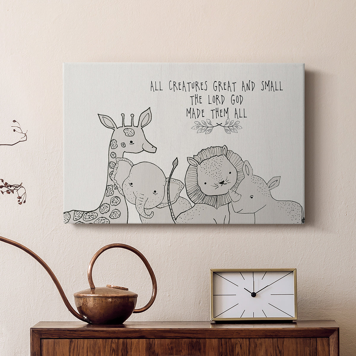 All Creatures - Canvas Art Print