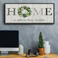 Love Resides - Floater Framed Canvas Print