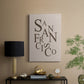 Neutral City Center Type II - Canvas Art Print