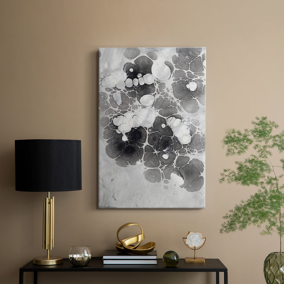 Marbling XIII - Canvas Art Print