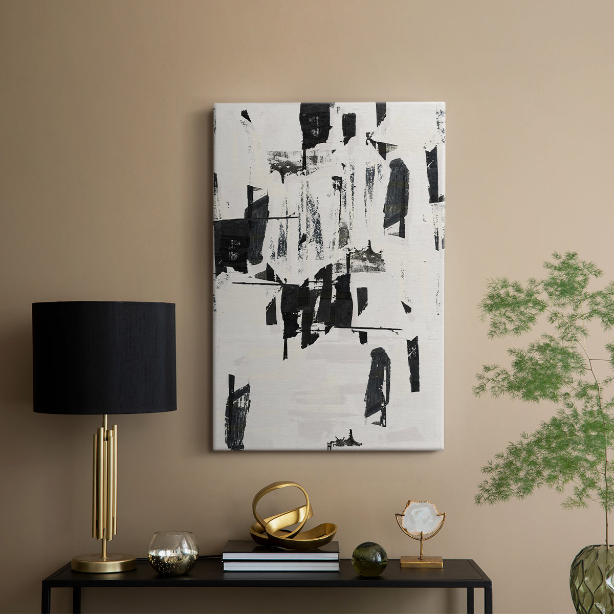 Tiles & Texture Abstract Angles V - Canvas Art Print
