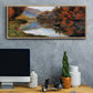 Rowboat on the Seine at Jeufosse, 1884 - Floater Framed Canvas Print