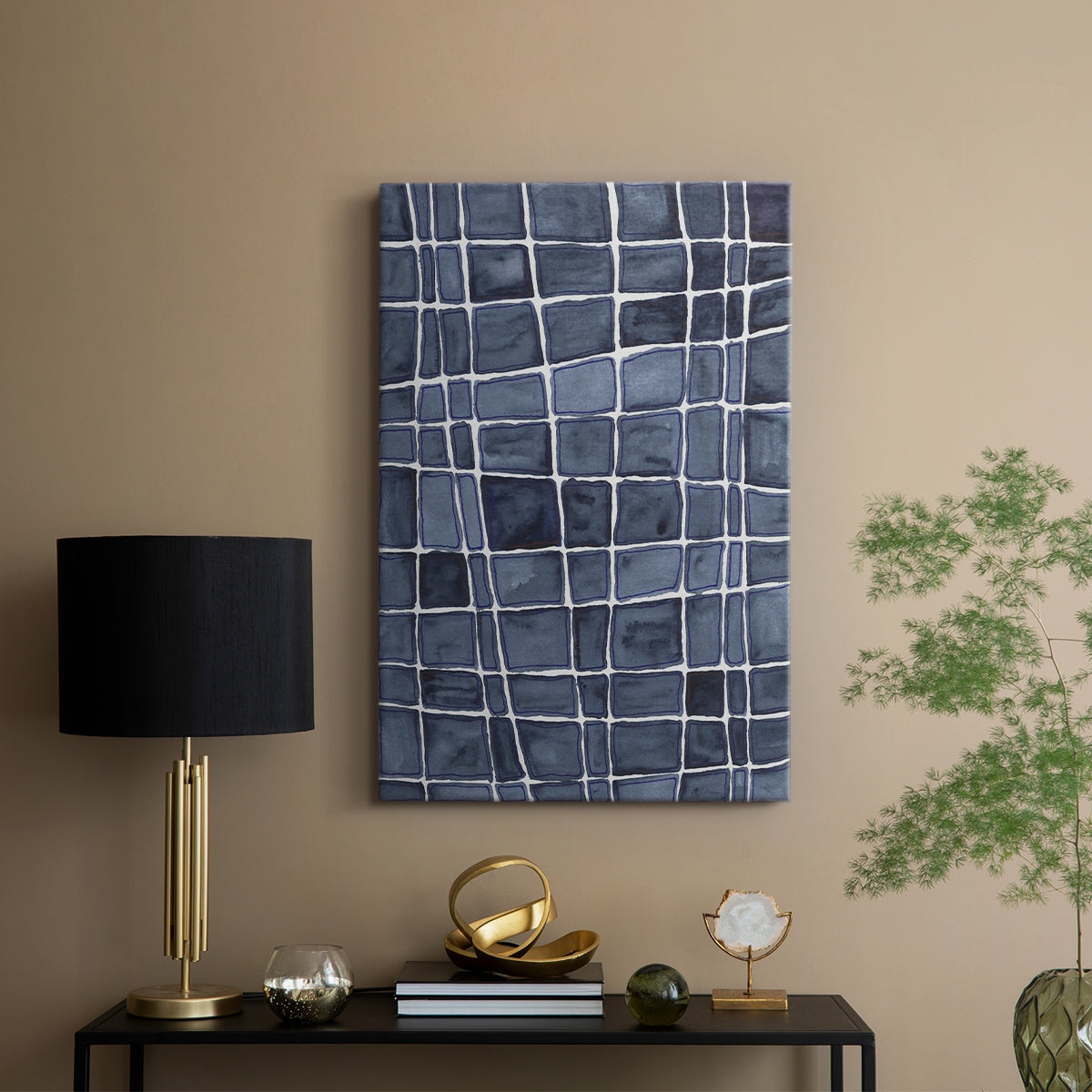 Square Bluff I - Canvas Art Print