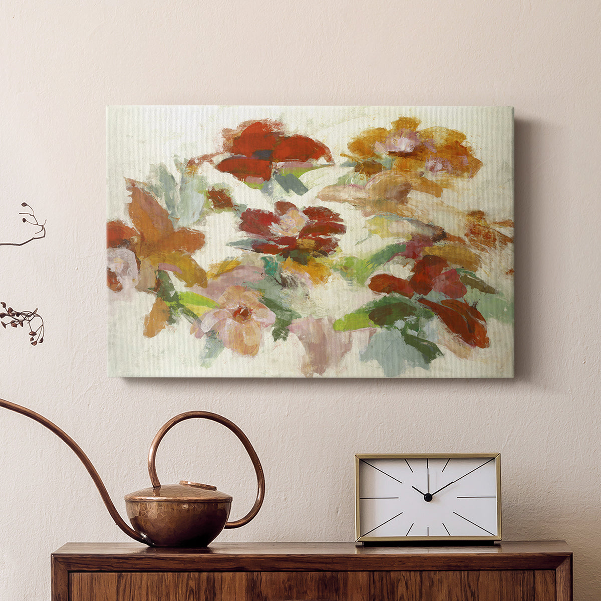 Floral Impressions V1 - Canvas Art Print