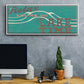 Cabin Life Collection H - Floater Framed Canvas Print