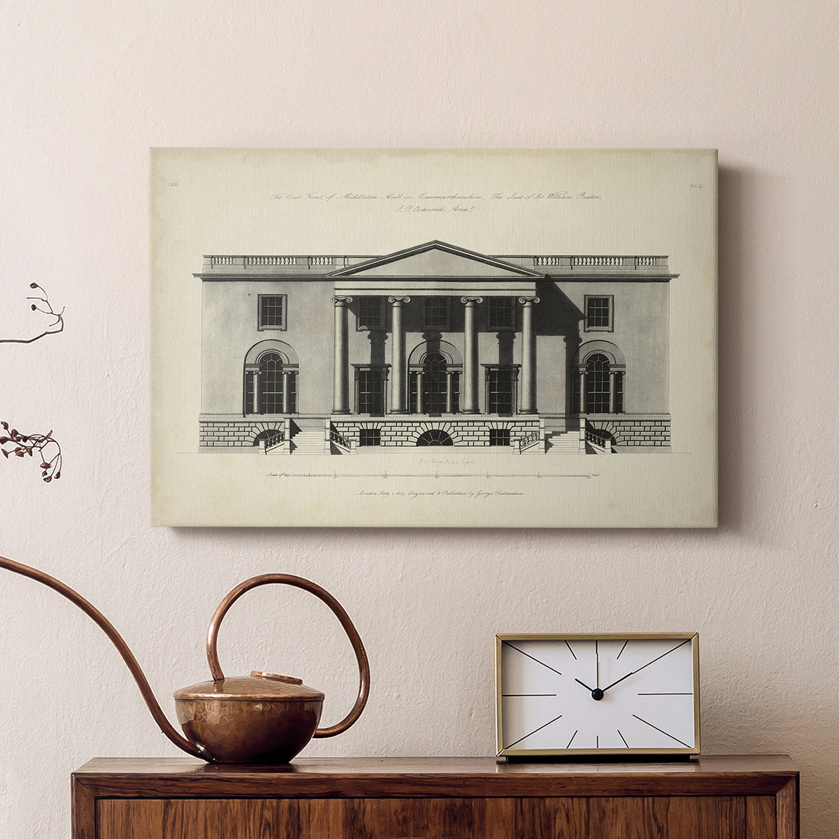 Richardson Architecture I - Canvas Art Print