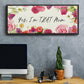 You Da Mom Collection D - Floater Framed Canvas Print