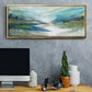 Spring Reflection II - Floater Framed Canvas Print
