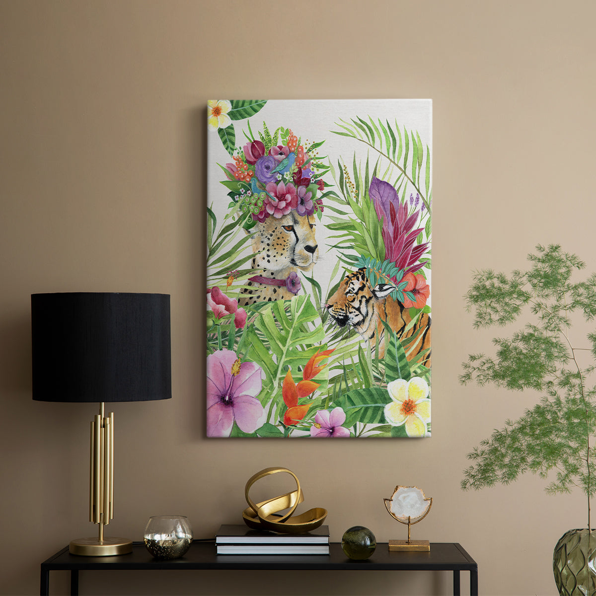 Jungle Royale I - Canvas Art Print