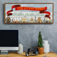 Christmas Angel Collection D - Floater Framed Canvas Print