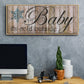 Baby It's Cold - Floater Framed Canvas Print