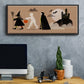 Graphic Halloween Collection D - Floater Framed Canvas Print