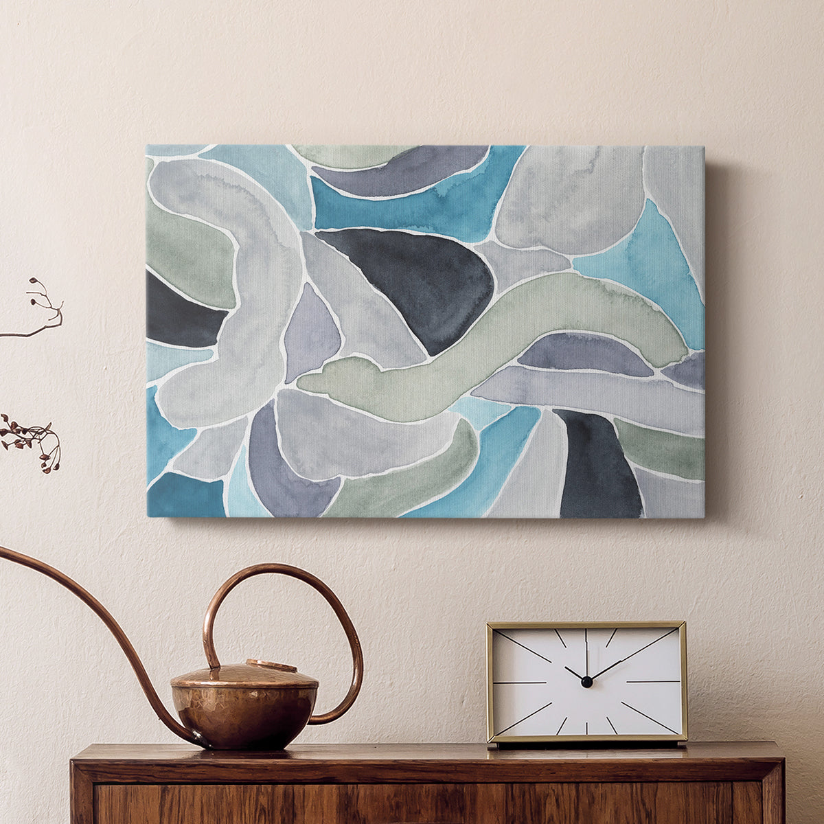 Subtle Billows II - Canvas Art Print