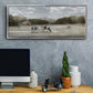 Country Satisfaction - Floater Framed Canvas Print