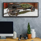 Country Store Wagon - Floater Framed Canvas Print