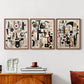 Abstract Series CLXVIII - Restickable Framed Art Set