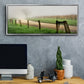 Around the Bend - Floater Framed Canvas Print