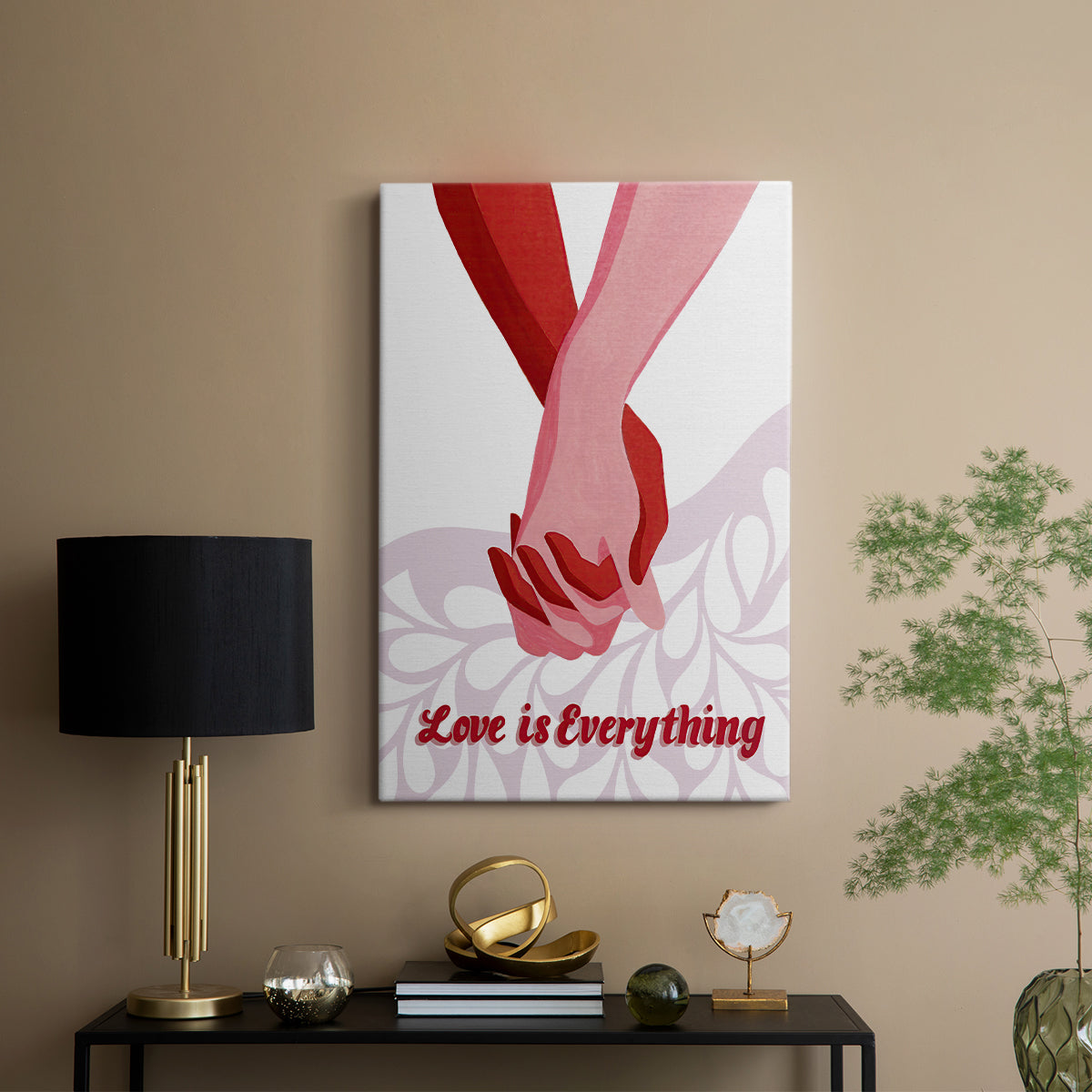 Groovy Love I - Canvas Art Print