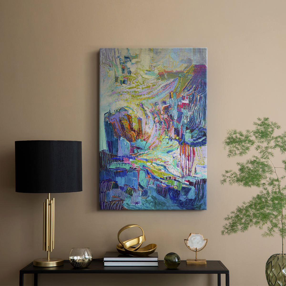 Gathering up the Goddess I - Canvas Art Print