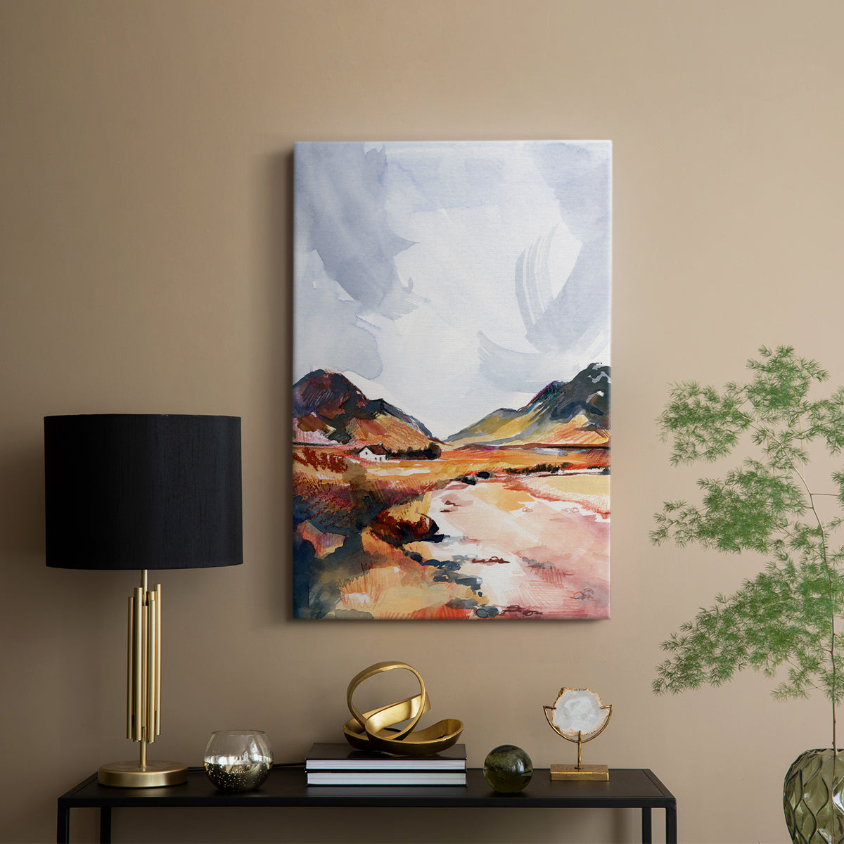 Chromatic Landscapes II - Canvas Art Print