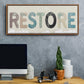 Restore Your Self - Floater Framed Canvas Print