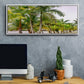 Summer Day - Floater Framed Canvas Print