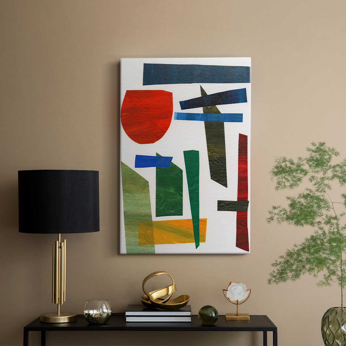 Colorful Shapes II - Canvas Art Print