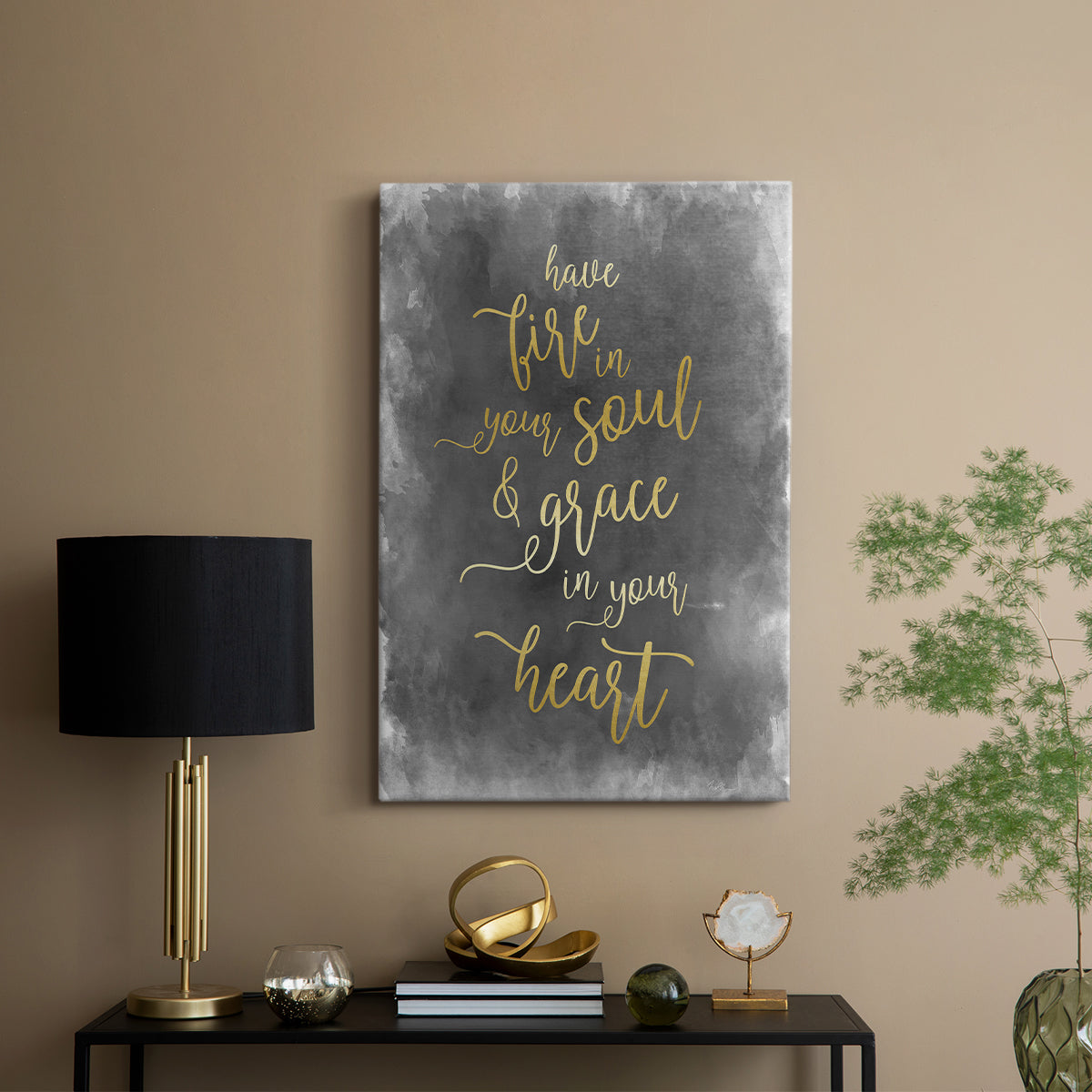 Fire in Your Soul - Canvas Art Print