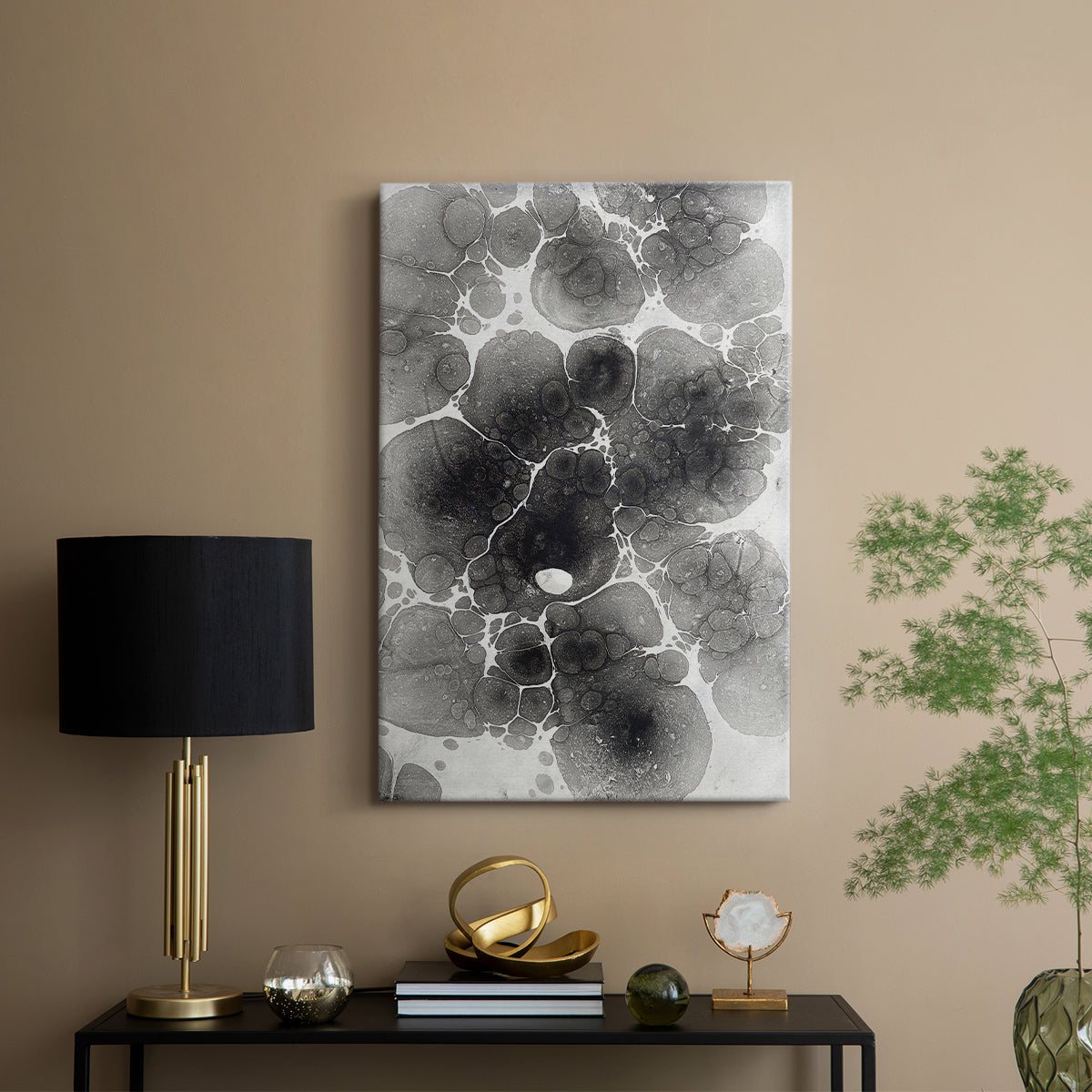 Marbling XIV - Canvas Art Print