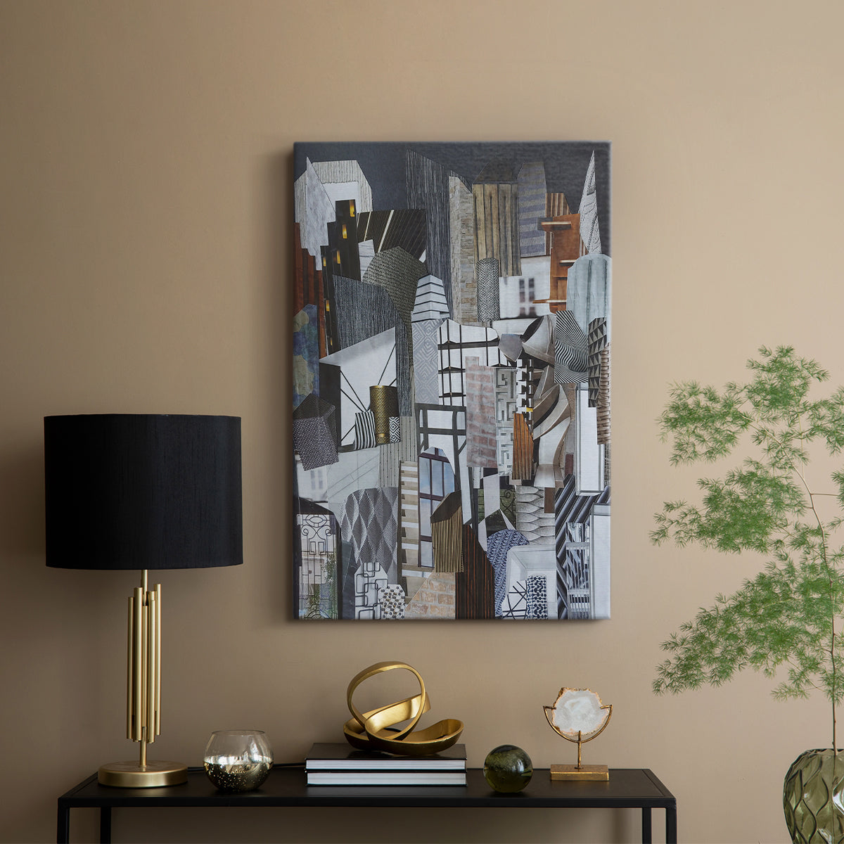 Western Metropolis - Canvas Art Print