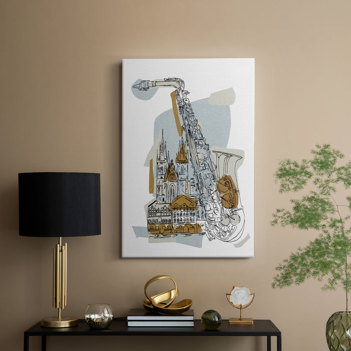 Rehearsal II - Canvas Art Print
