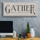 Gather Here With Love - Floater Framed Canvas Print