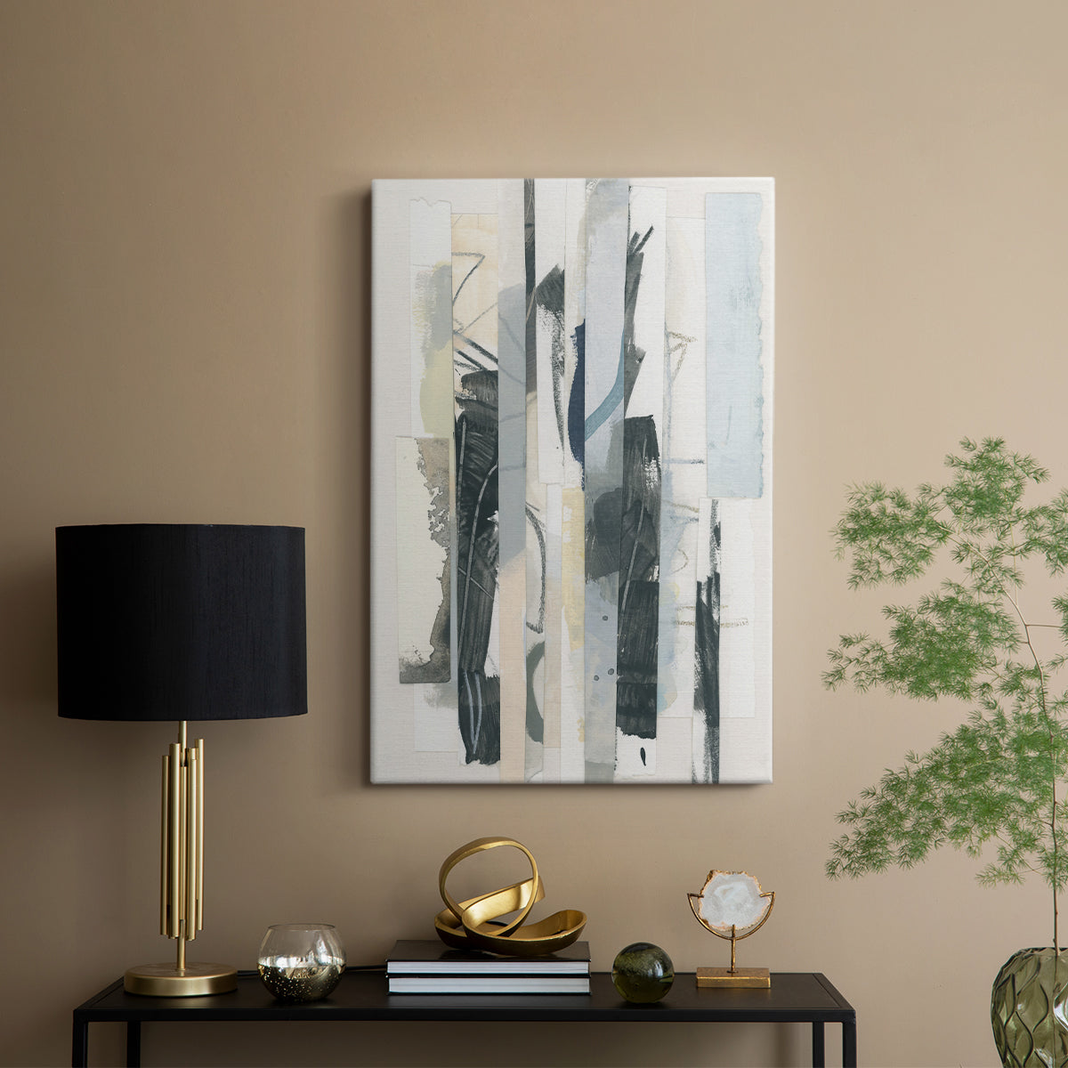 Paper Strata I - Canvas Art Print