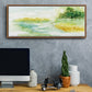 Dreamy Inlet - Floater Framed Canvas Print