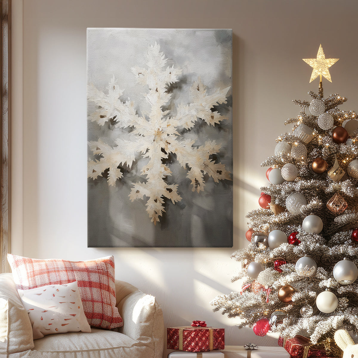 Quiet Lantern at Eve - Canvas Art Print