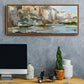 Western Cliffs I - Floater Framed Canvas Print
