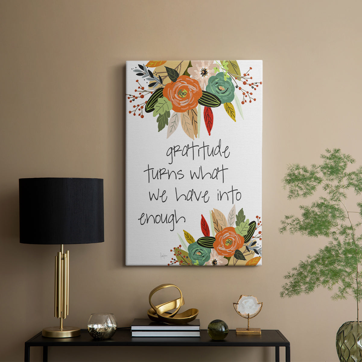 Illustrated Impressions II - Canvas Art Print