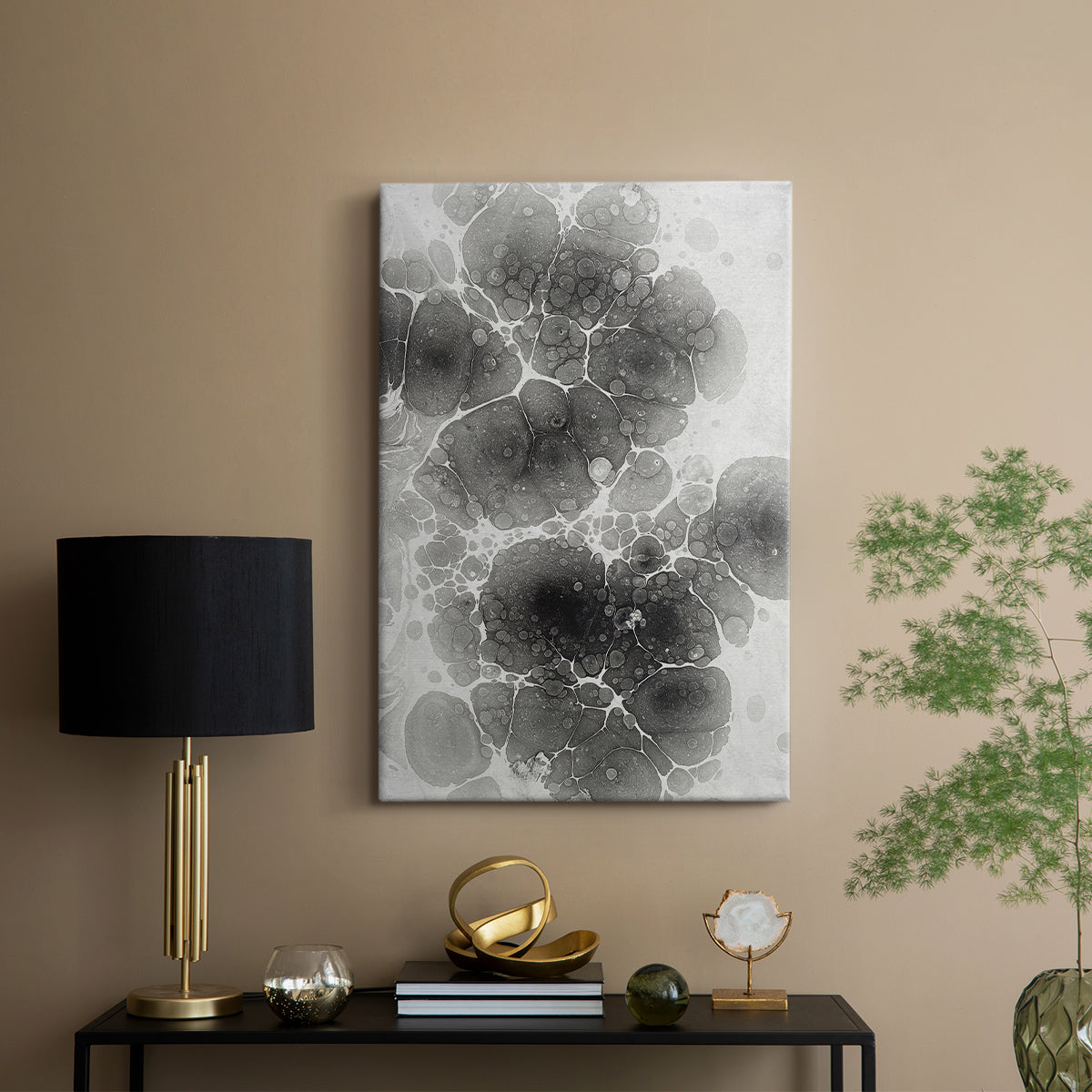Marbling II - Canvas Art Print