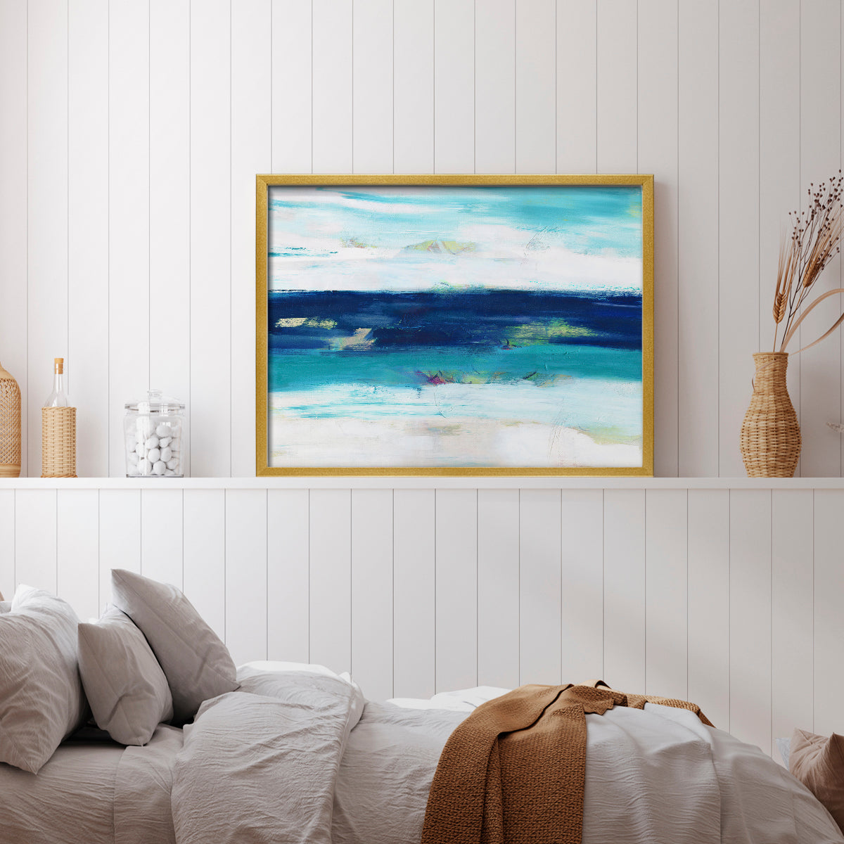 44887,abstract art,ocean,waves,blue,white,contemporary,artwork,landscape,modern design,fine art,home decor,wall art,textures,painting,visual art,creativity,oceanic,relaxation,serenity,design,beauty,imaginative,nature,color palette,inspiration,frame,aesthetic,stylish decor,decor,abstract landscape,ocean view,fluid art,brush strokes,contemporary artist,coastal art,Re-stickable,Abstract