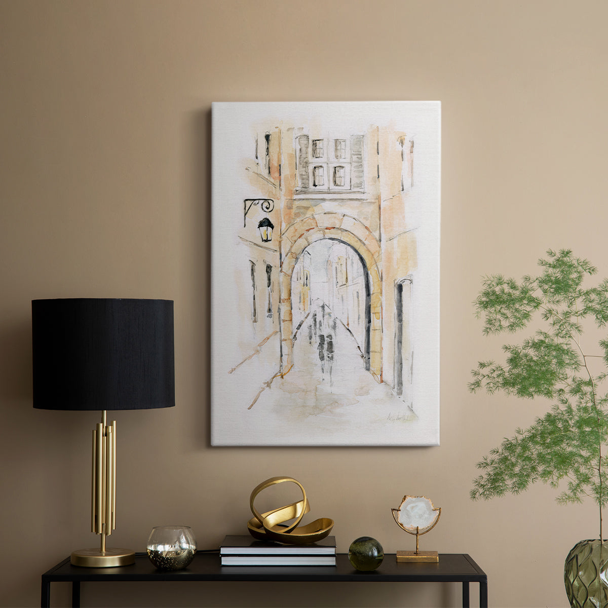 Venice Market Day II - Canvas Art Print