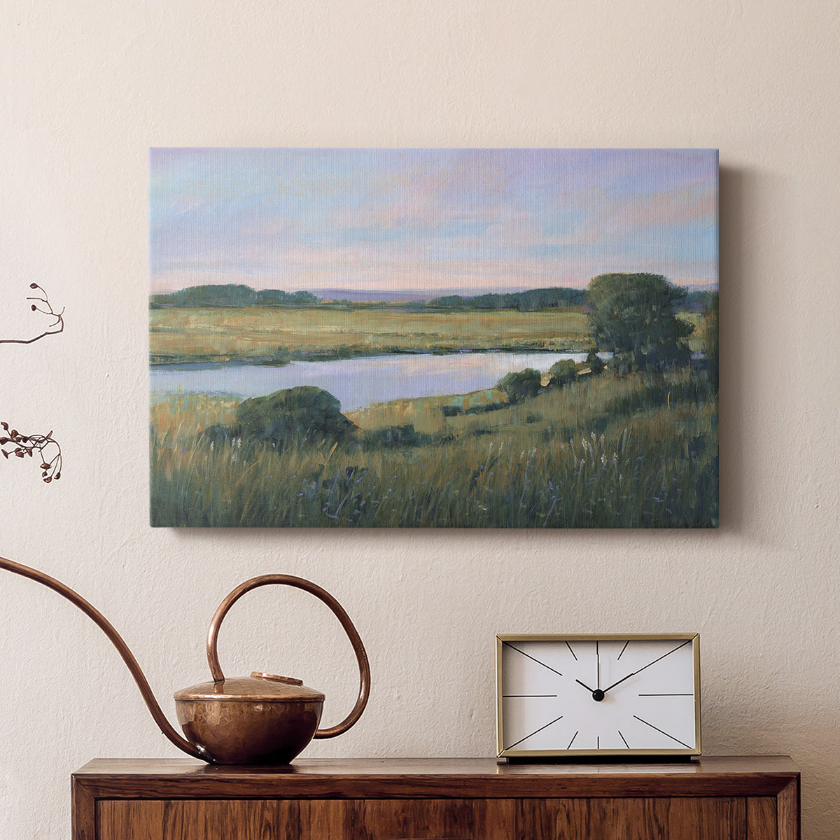 Spring Marsh II - Canvas Art Print