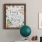 Spring Bird Blessing - Barnwood Framed Canvas Print