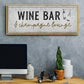 Champagne Lounge - Floater Framed Canvas Print