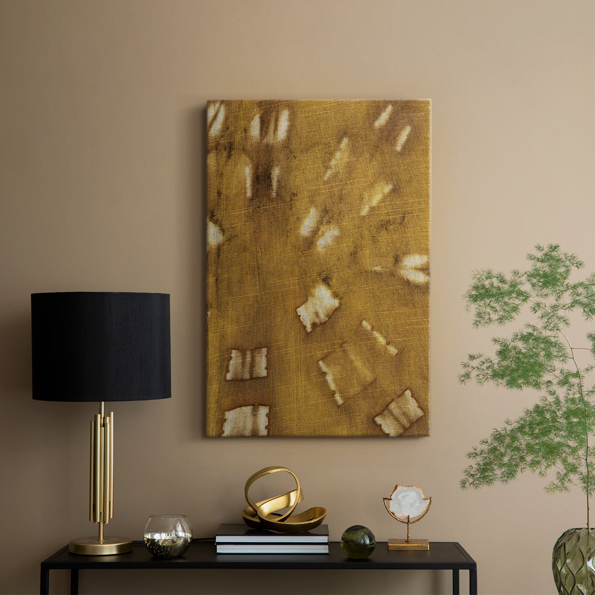 Turmeric Sunrise III - Canvas Art Print