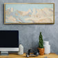 Mountain Scape - Floater Framed Canvas Print