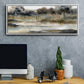 Serene River - Floater Framed Canvas Print