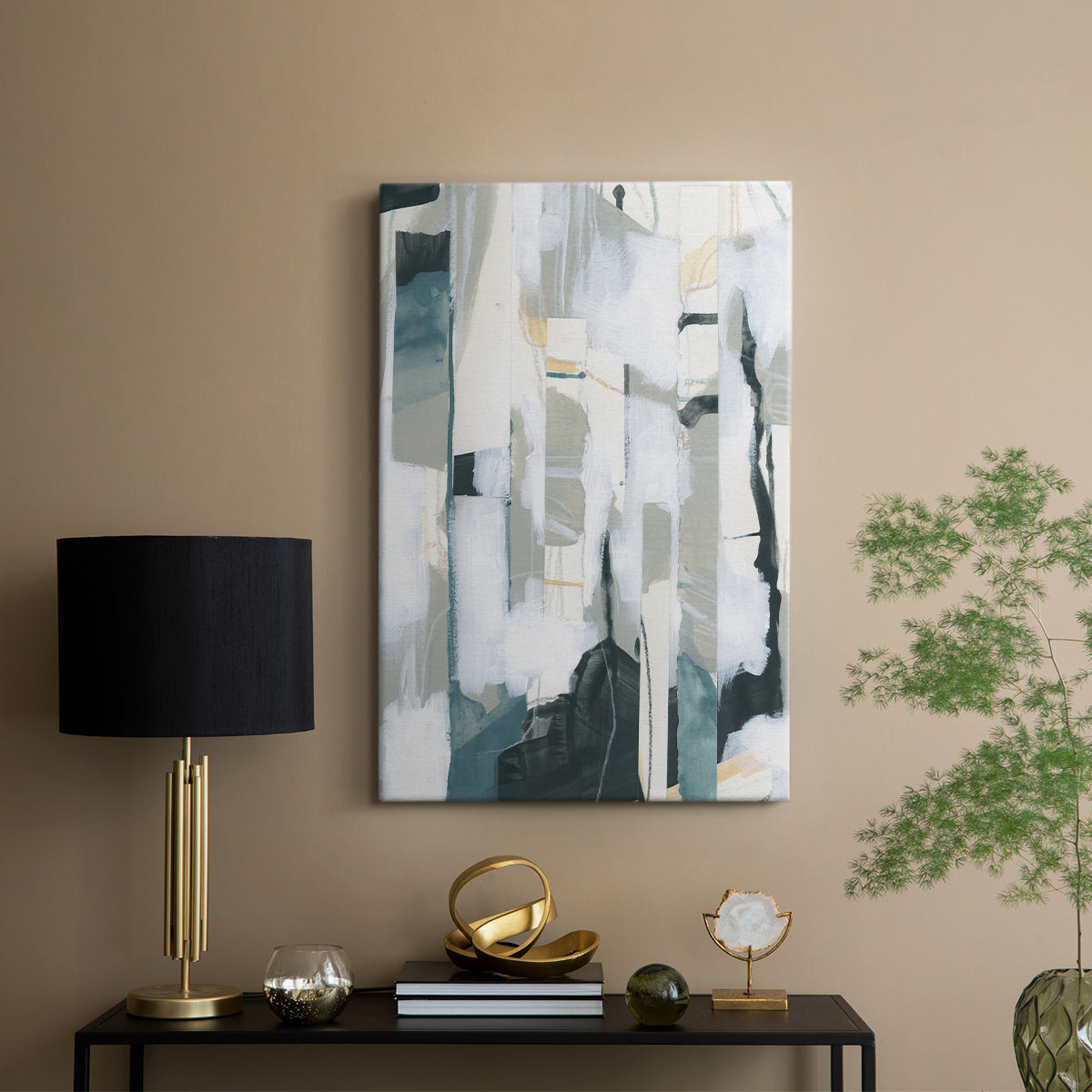 Sea Cavern Strata I - Canvas Art Print